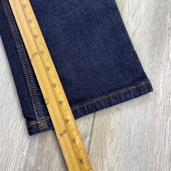 DU/ER Duer Jeans Womens  34x32 Blue Fireside Denim Mid Rise Slim Straight - Picture 7 of 16